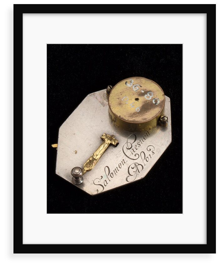 Horizontal dial, reverse by Salomon Chesnon