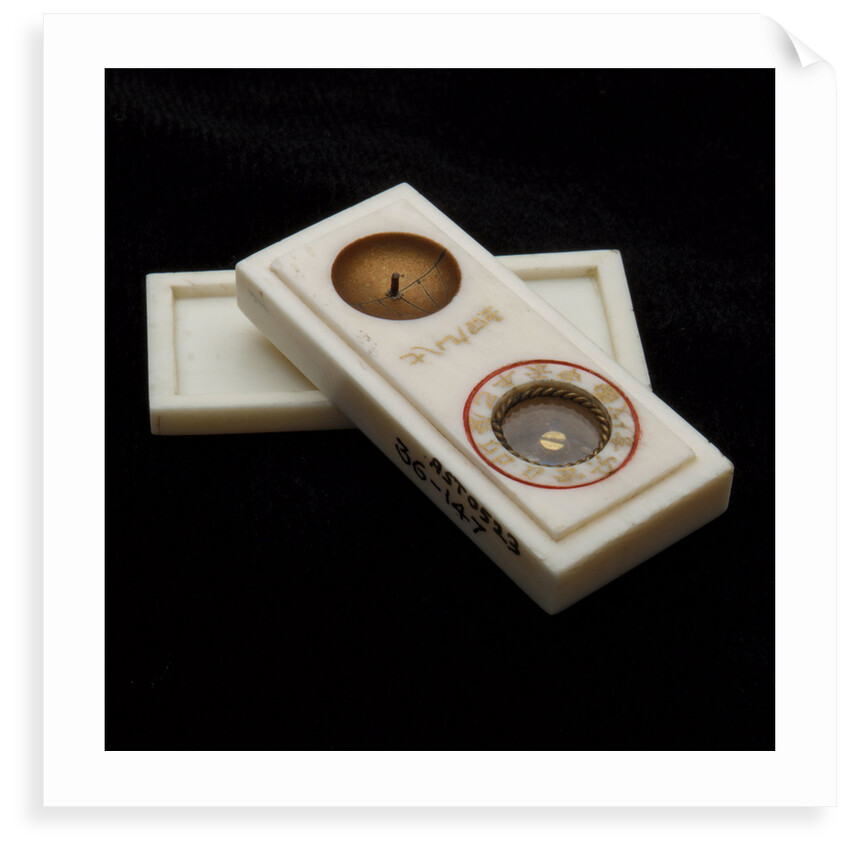 Scaphe dial, with lid by unknown