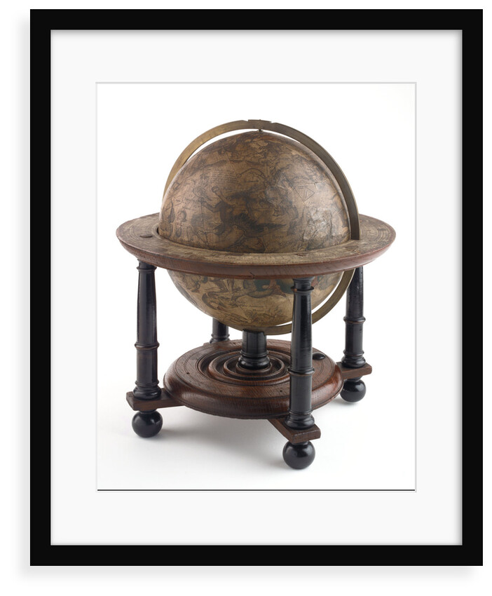 Celestial table globe by Willem Jansz Blaeu