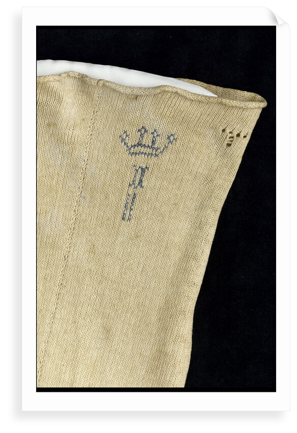 Non-regulation stockings worn by Horatio Nelson (1758-1805) by unknown