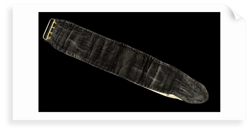 Non-regulation stock reputedly worn by Horatio Nelson (1758-1805) by unknown
