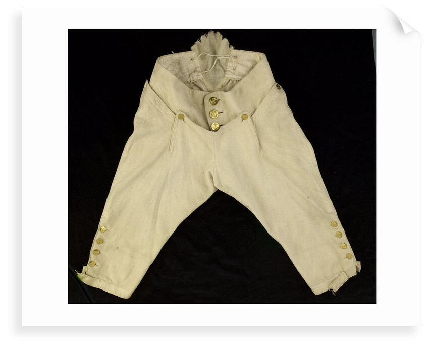 Royal Naval uniform: pattern 1774 by unknown