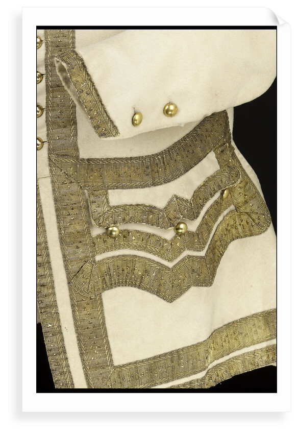 Royal Naval uniform: pattern 1748-1767 by unknown