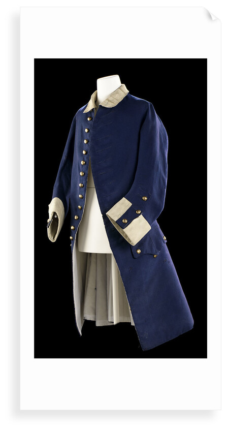 Royal Naval uniform: pattern 1748-1758 by unknown