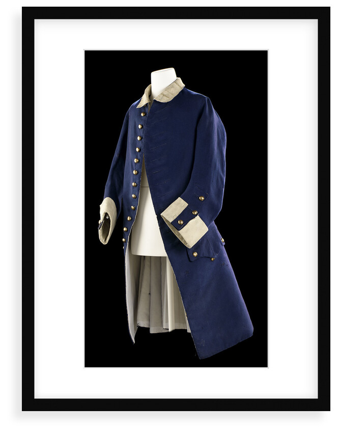 Royal Naval uniform: pattern 1748-1758 by unknown