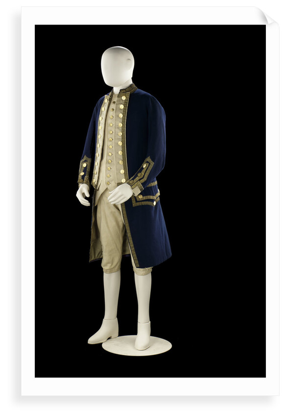Royal Naval uniform: pattern 1774 by unknown