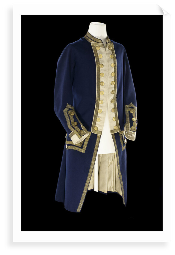 Royal Naval uniform: pattern 1774 by unknown