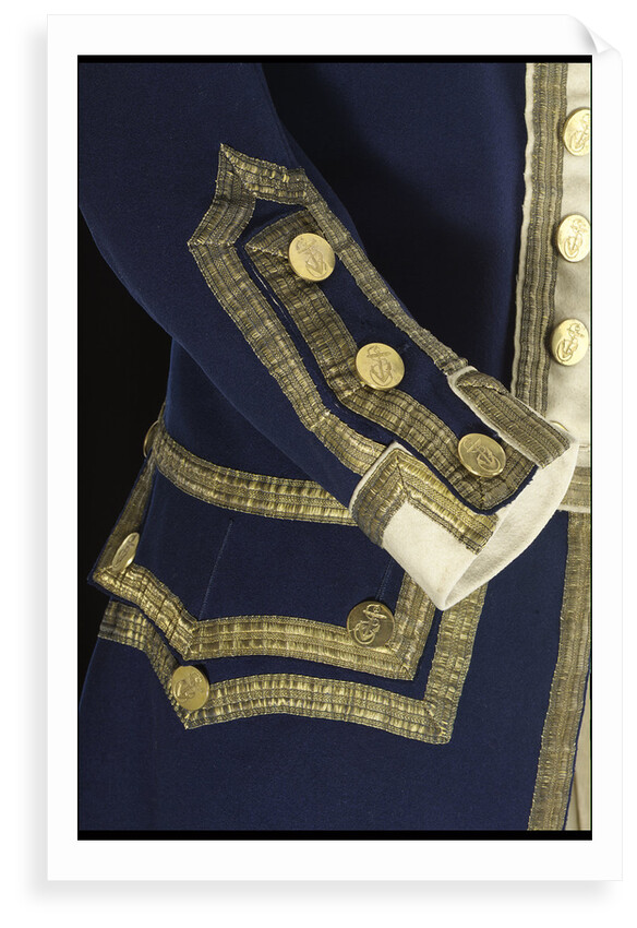 Royal Naval uniform: pattern 1774 by unknown