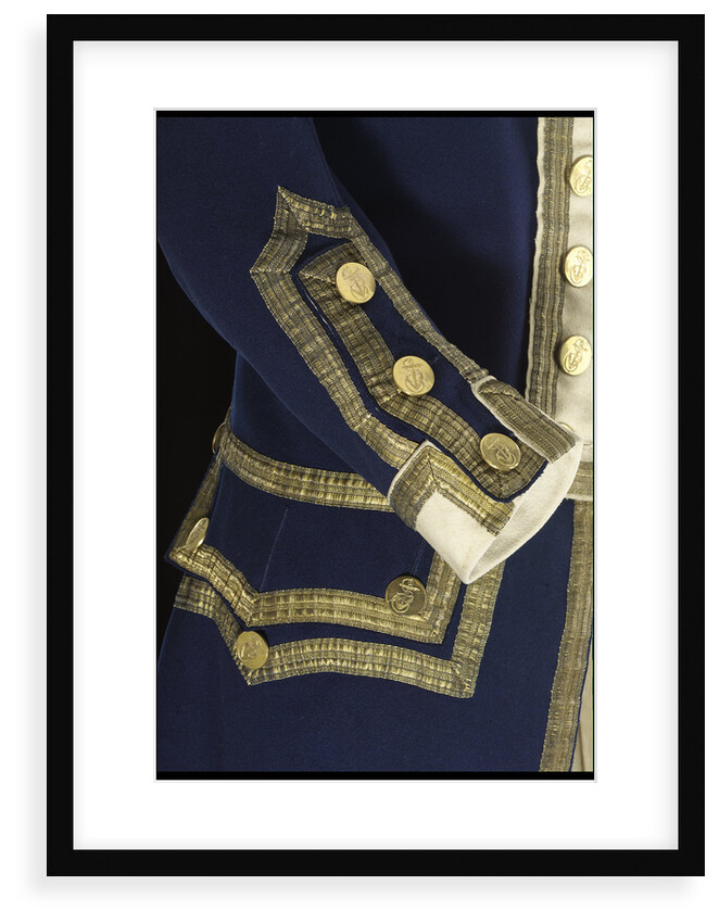 Royal Naval uniform: pattern 1774 by unknown