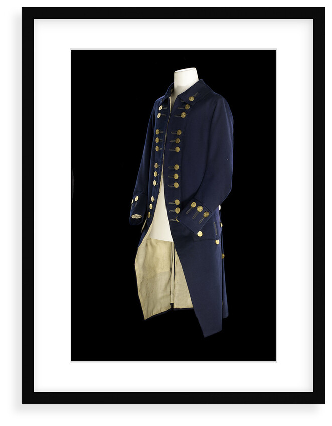 Royal Naval uniform: pattern 1774-1787 by unknown