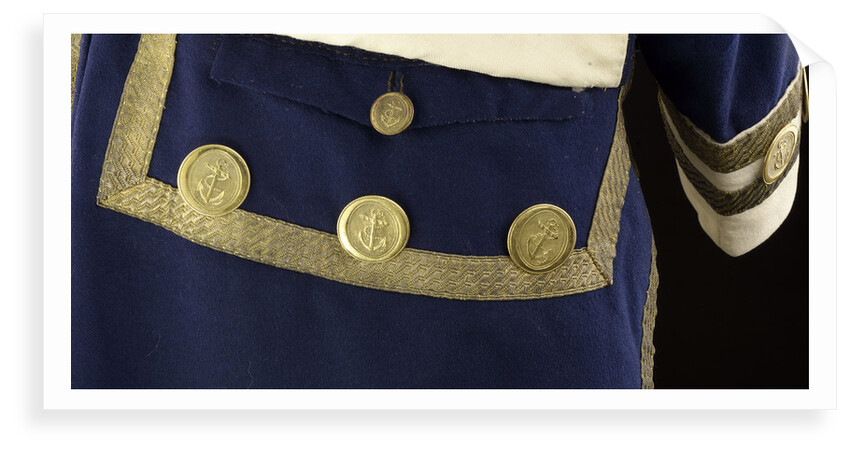 Royal Naval uniform: pattern 1787 by unknown