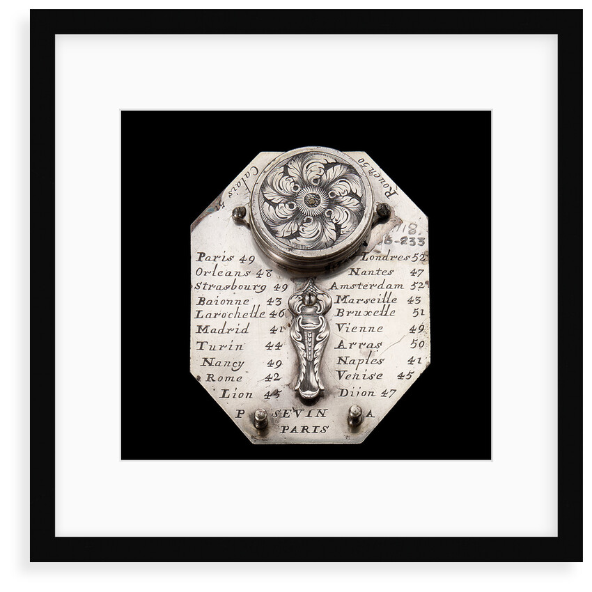 Butterfield dial, reverse by Pierre Sevin