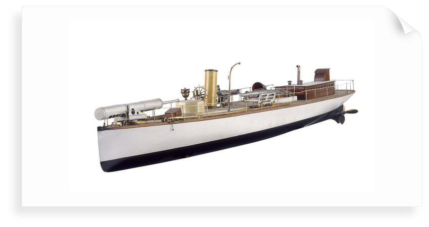 Warship, first class torpedo boat, HMS 'Lightning' (1877) by unknown