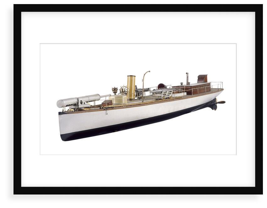 Warship, first class torpedo boat, HMS 'Lightning' (1877) by unknown