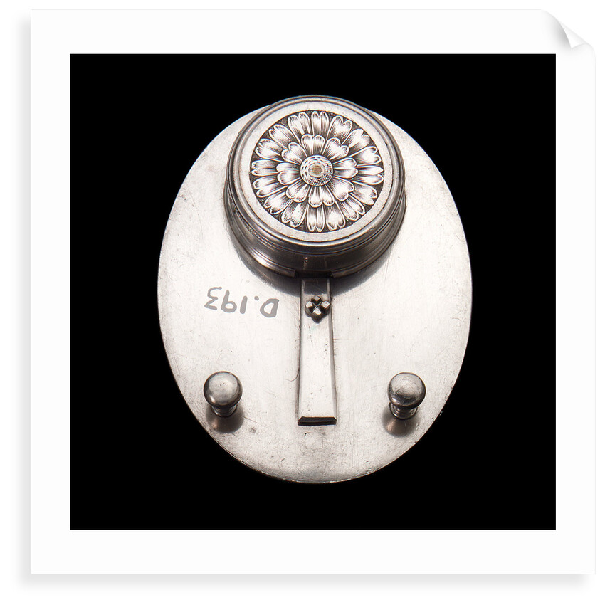 Portable horizontal dial for latitude 49˚ by Chapotot
