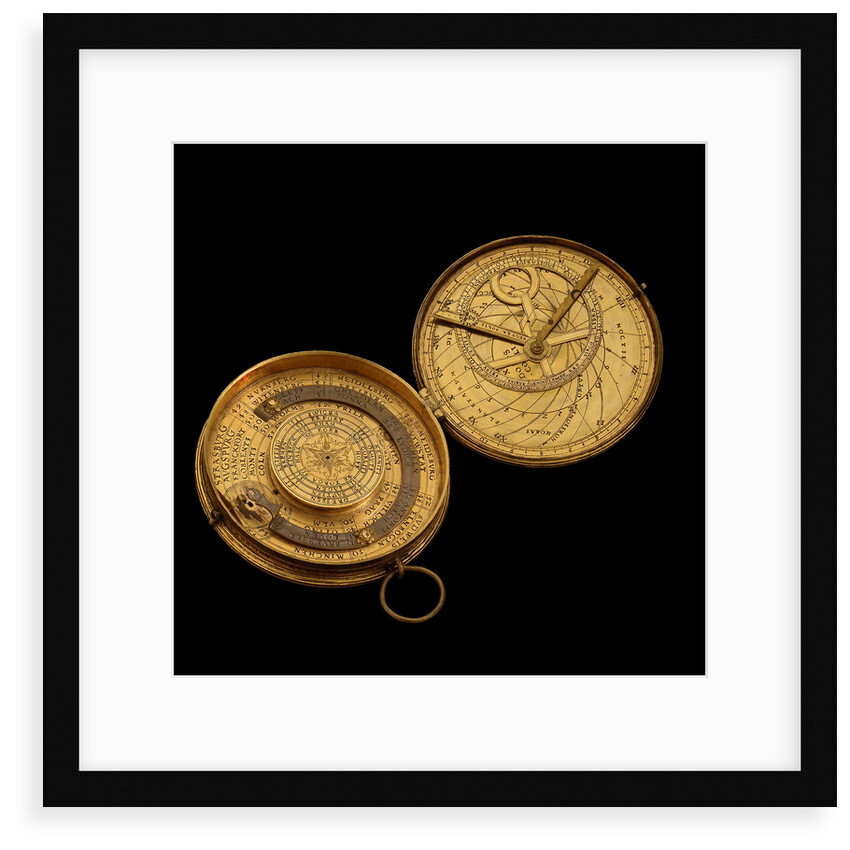 Astronomical compendium, leaves Ia and IIIb by Christoph Schissler