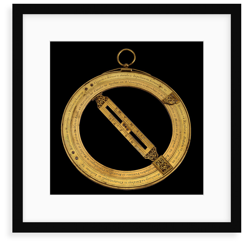 Universal equinoctial ring dial by Nicolas Bion