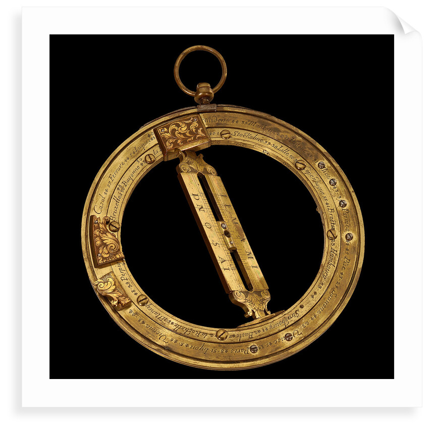 Universal equinoctial ring dial by Michael Butterfield