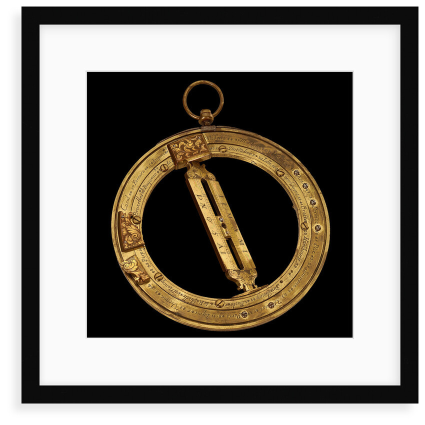 Universal equinoctial ring dial by Michael Butterfield