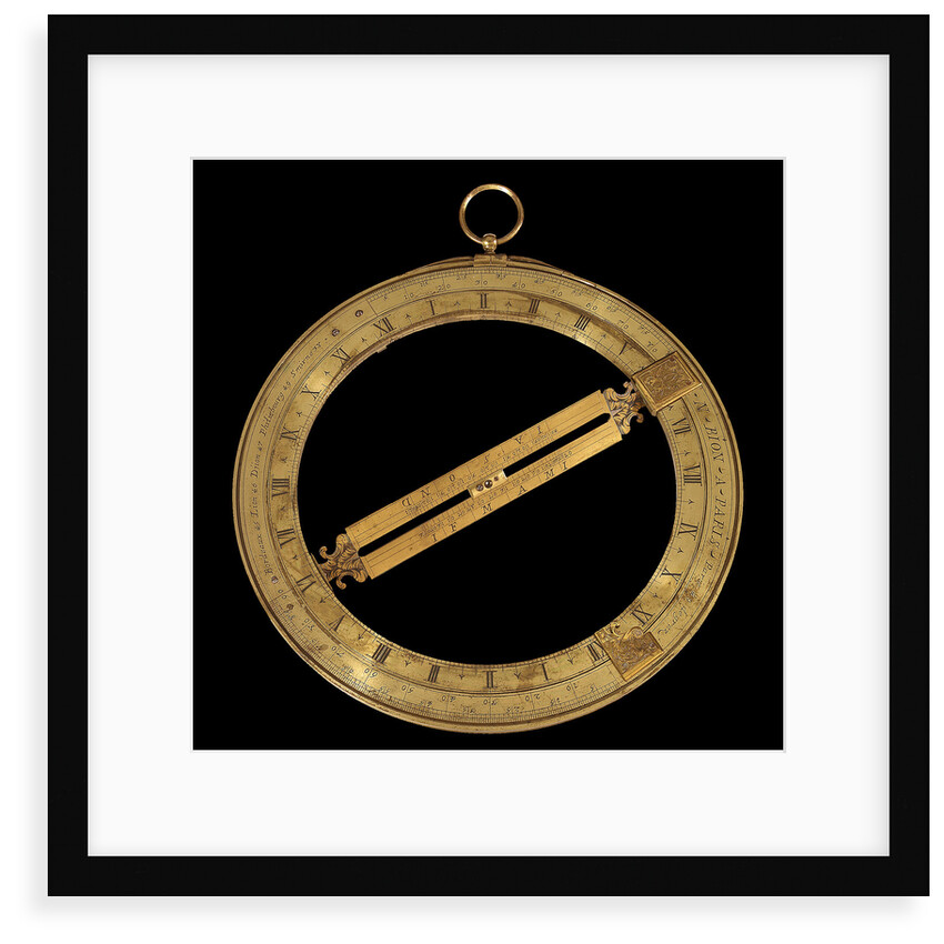 Universal equinoctial ring dial by Nicolas Bion