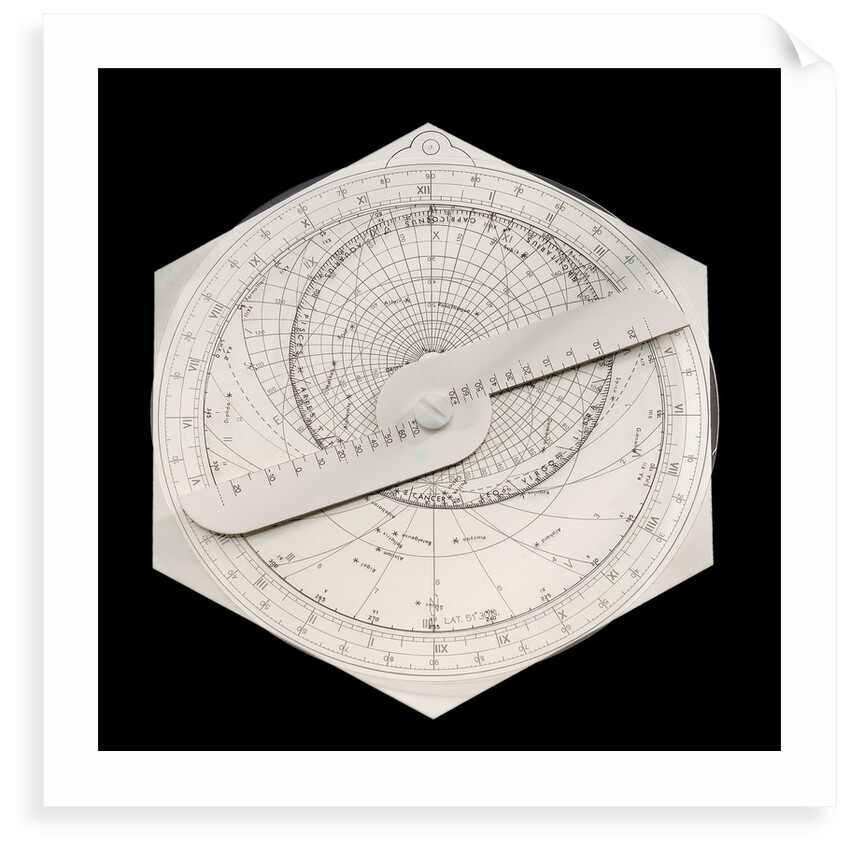 Model astrolabe by Harold N. Saunders