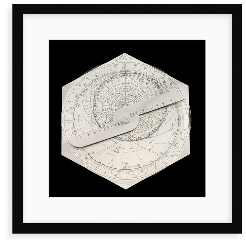 Model astrolabe by Harold N. Saunders