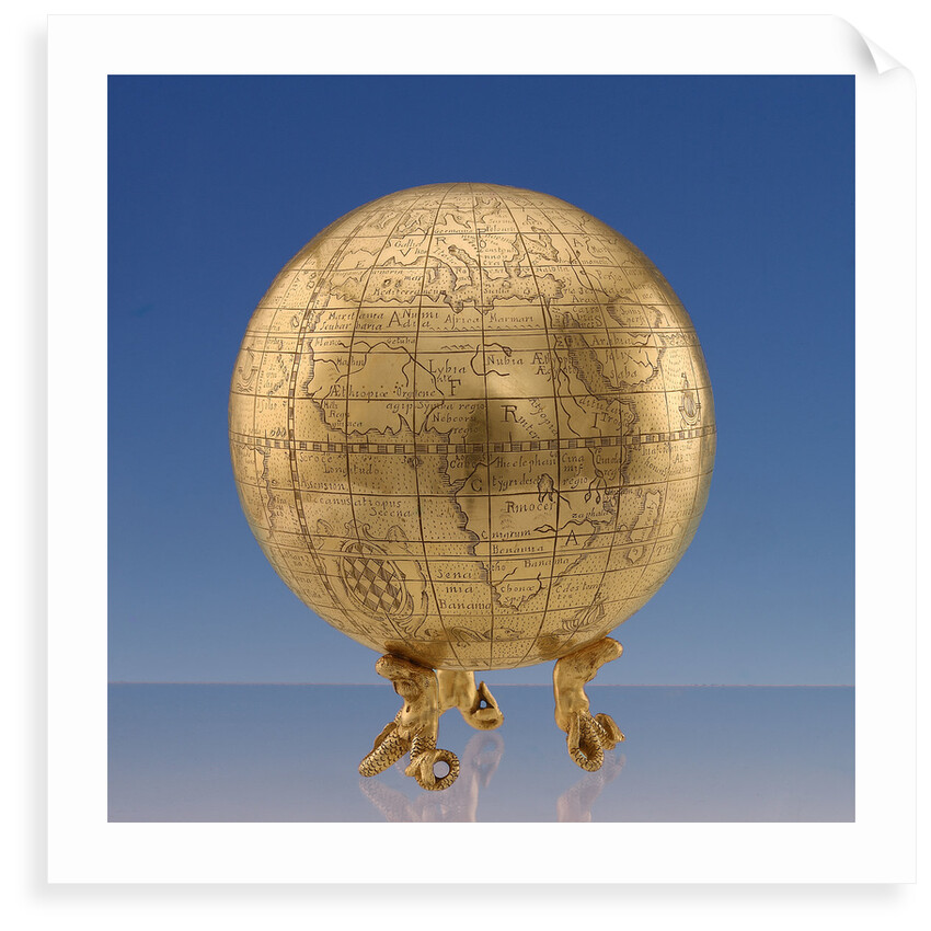 Terrestrial table globe by Spirinx