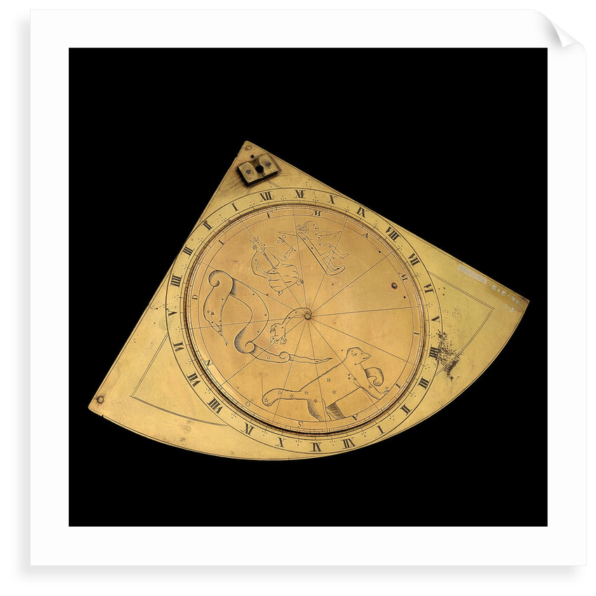 Obverse of Gunter quadrant by unknown