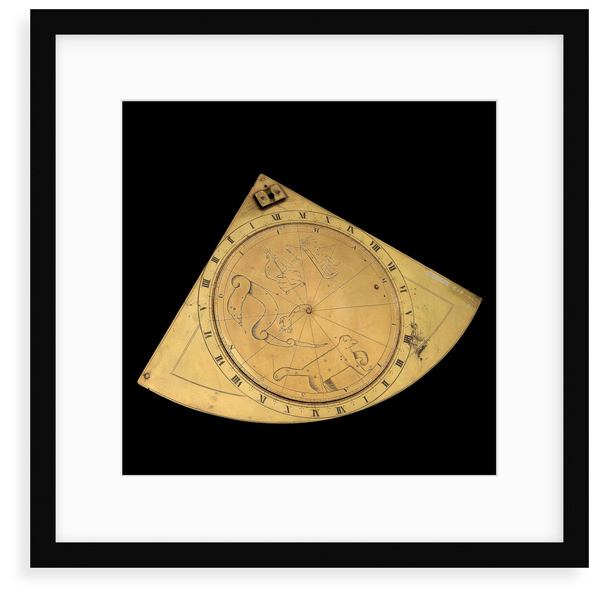Obverse of Gunter quadrant by unknown