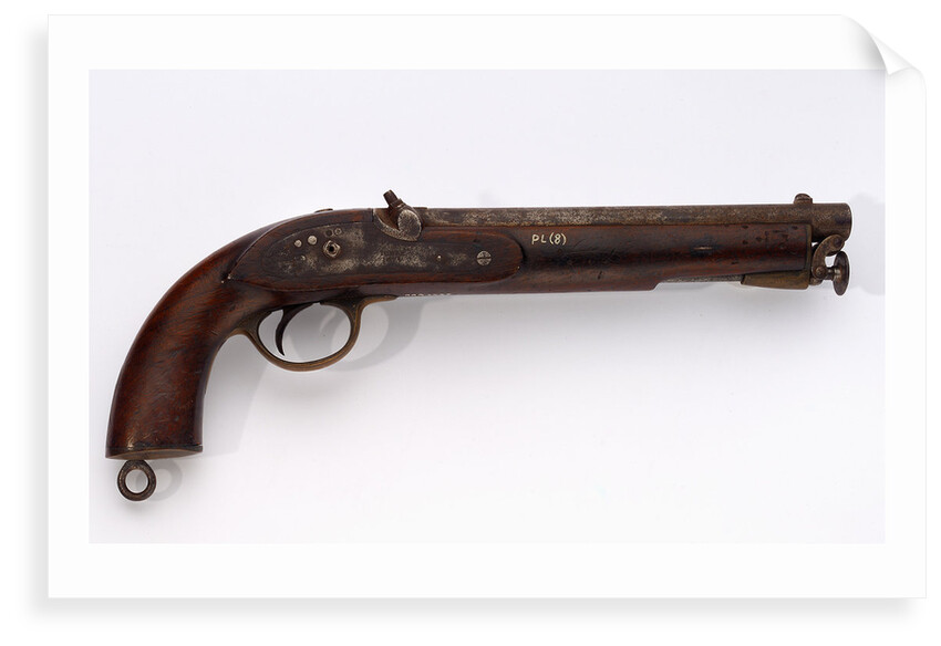 Percussion pistol by Unknown