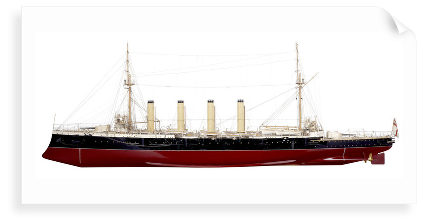 HMS 'Leviathan', port broadside by John Brown & Co. Ltd