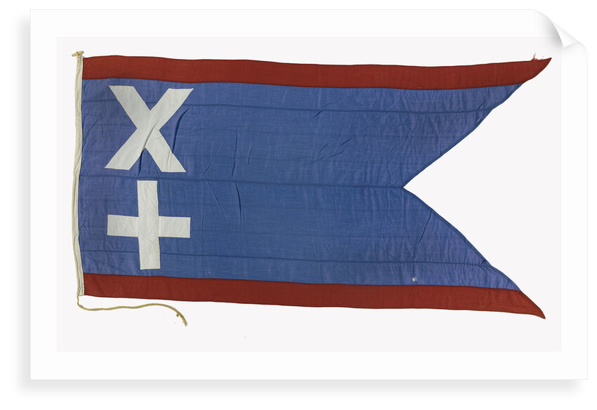 House flag, Leith Hull & Hamburg Steam Packet Co. Ltd by unknown