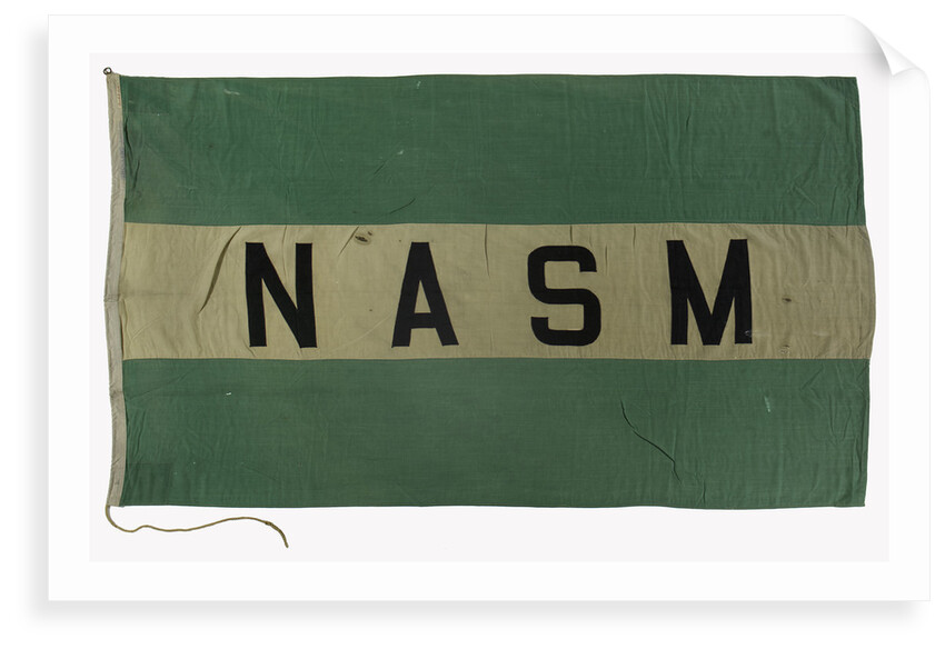 House flag, Nederlandsch-Amerikaansche Stoomvaart Maatschappij by unknown
