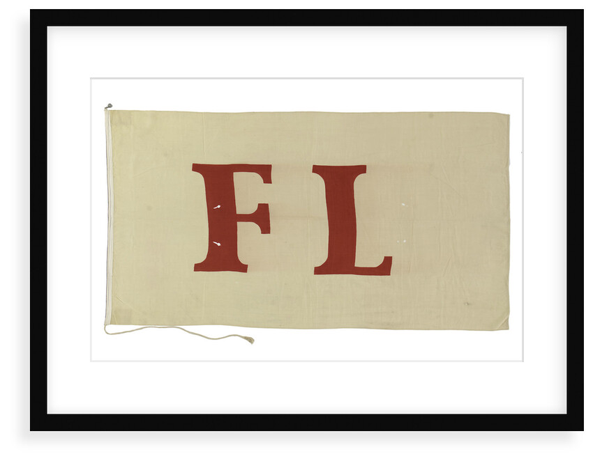 House flag, F. Laeisz & Co. by Unknown