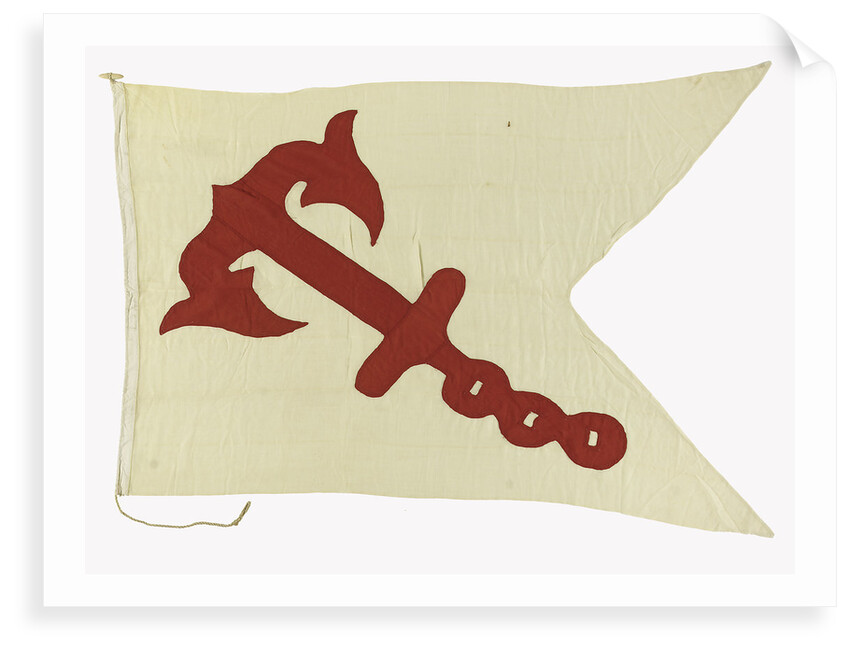 House flag, Anchor Line Ltd by unknown
