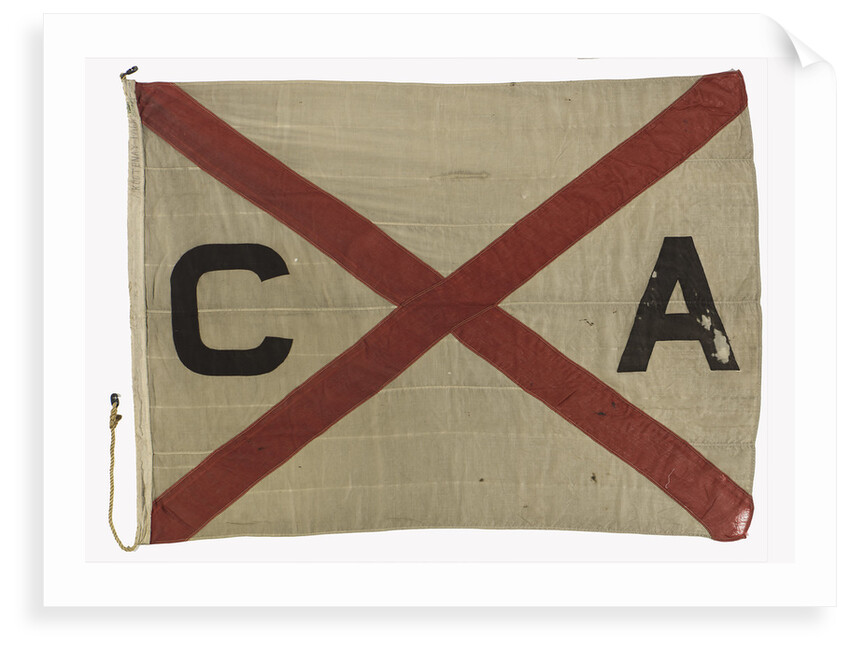 House flag, Canadian Australasian Line by Jones Tent and Awning Ltd.