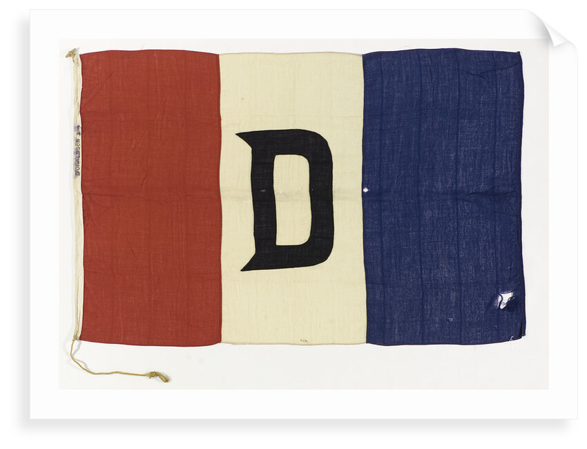 House flag, Donaldson Line Ltd by unknown
