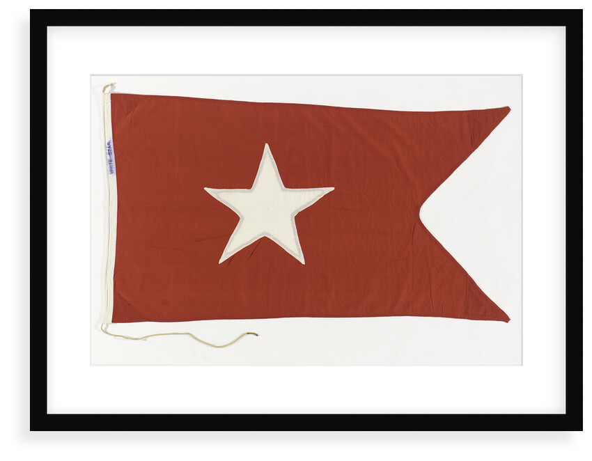 House flag, White Star Line by unknown