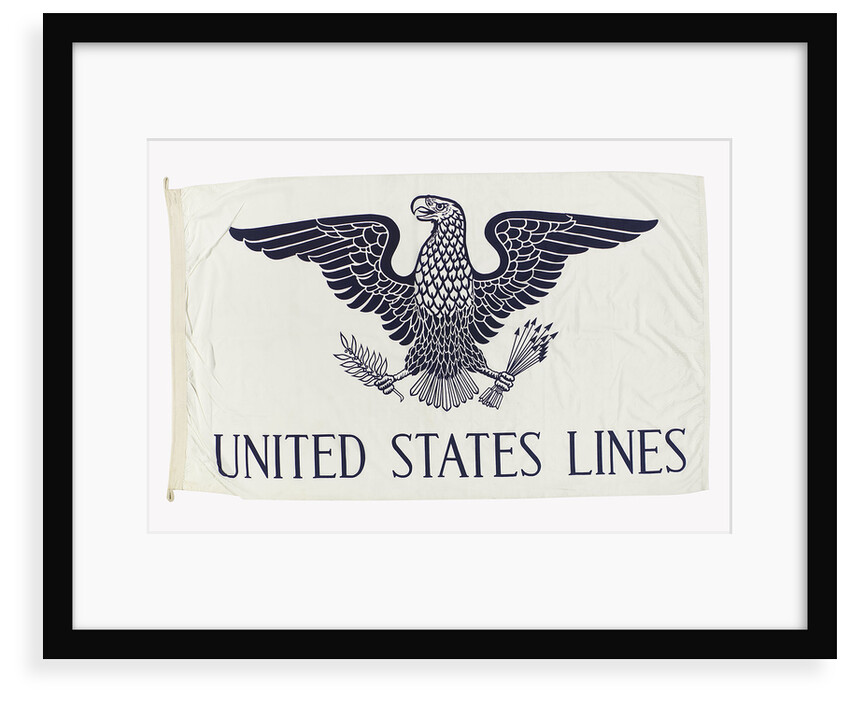 House flag, United States Lines Co. by unknown