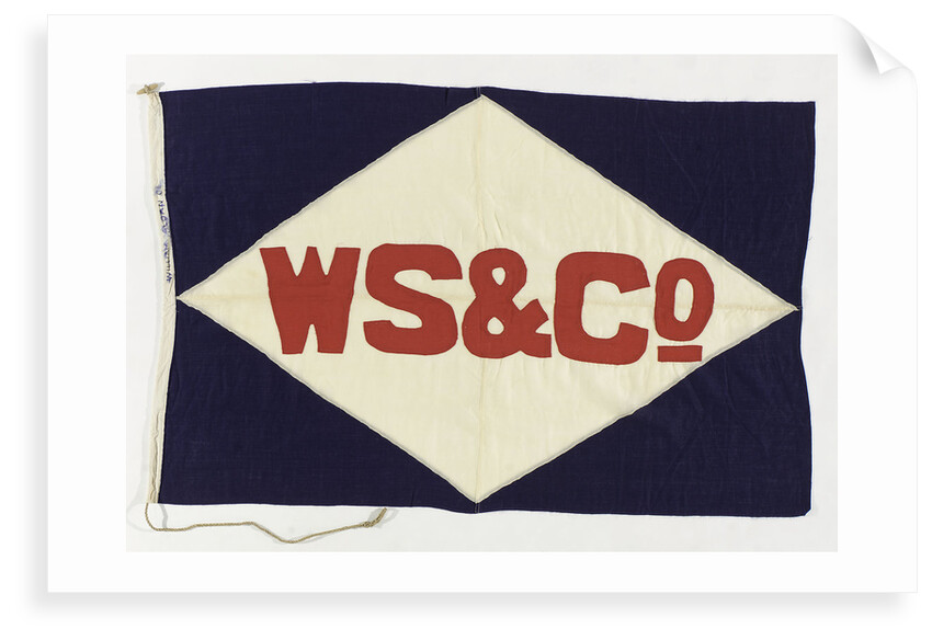 House flag, William Sloan & Co. by unknown