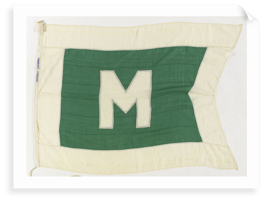 House flag, Metcalf Motor Coasters Ltd by unknown