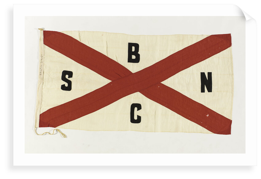 House flag, Bristol Steam Navigation Co. Ltd by Unknown