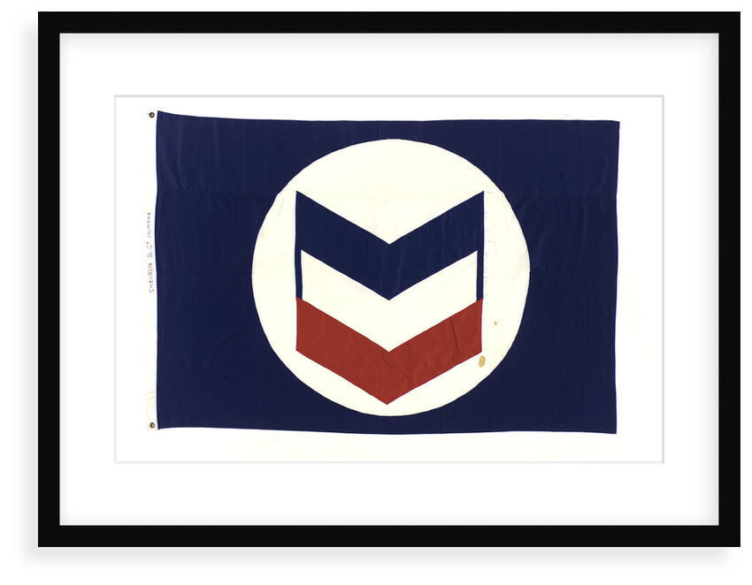 House flag, Chevron Steamship Co. by unknown
