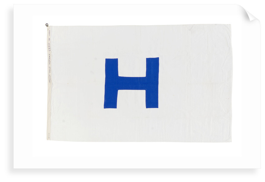 House flag, Leif Hoegh & Co. by unknown