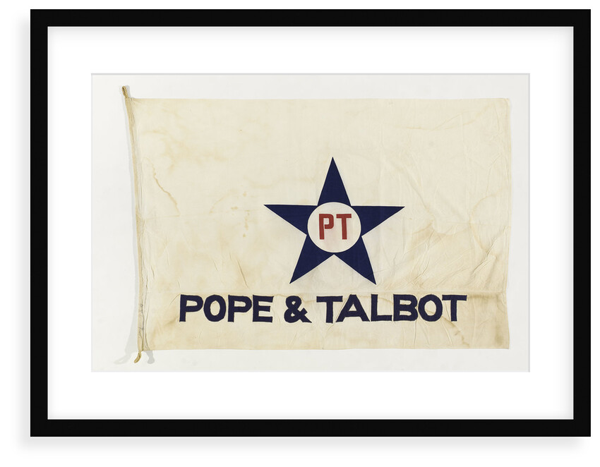 House flag, Pope and Talbot Inc by unknown