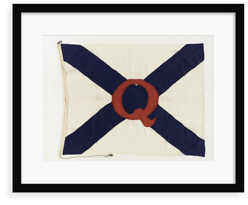 House flag, Queen Steam Fishing Co. Ltd by unknown
