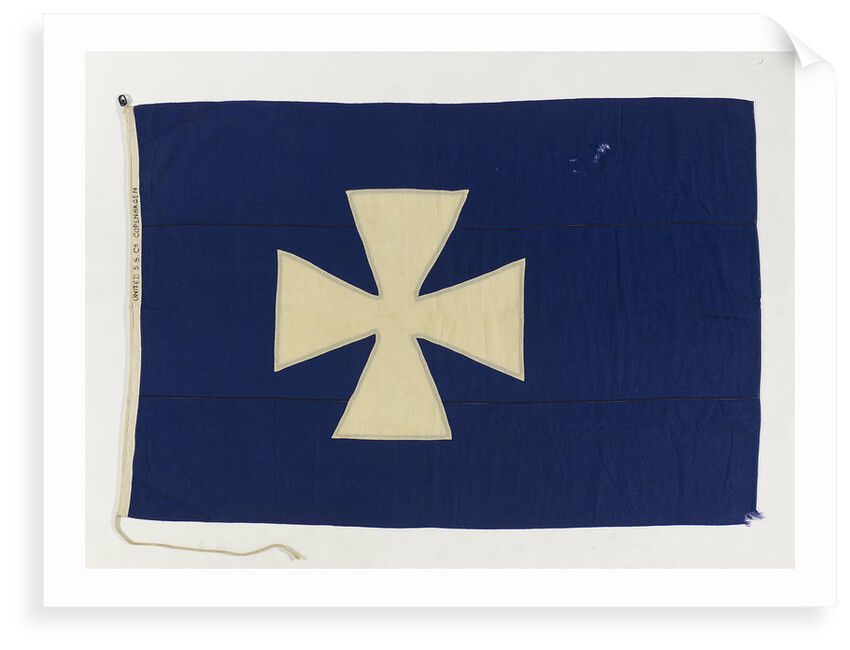 House flag, United Steamship Co. by unknown