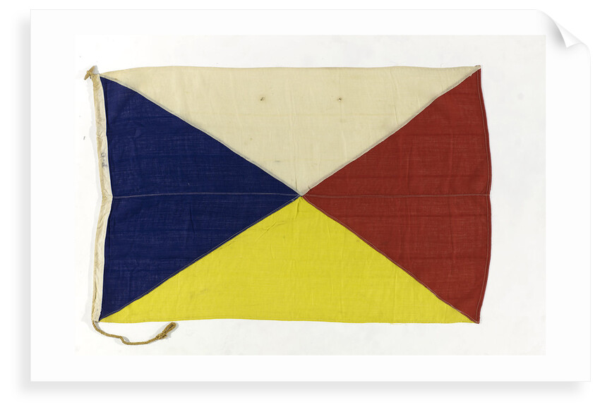 House flag, Peninsular & Oriental Steam Navigation Company by unknown