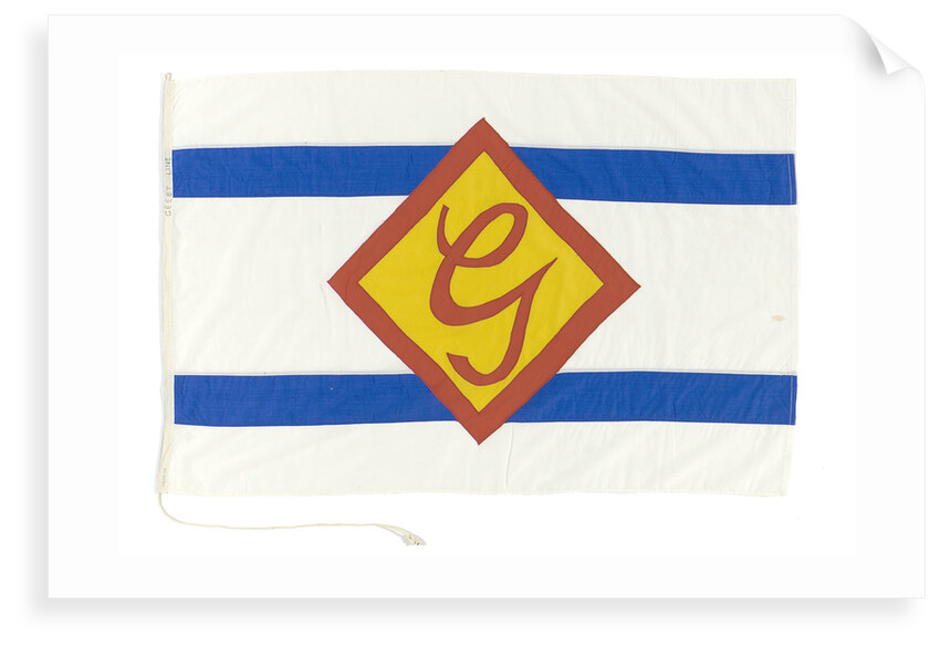 House flag, Geest Line Ltd by unknown