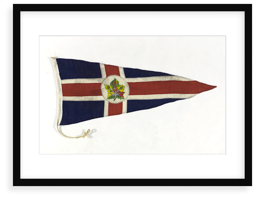 House flag, Canadian National Steamships by unknown